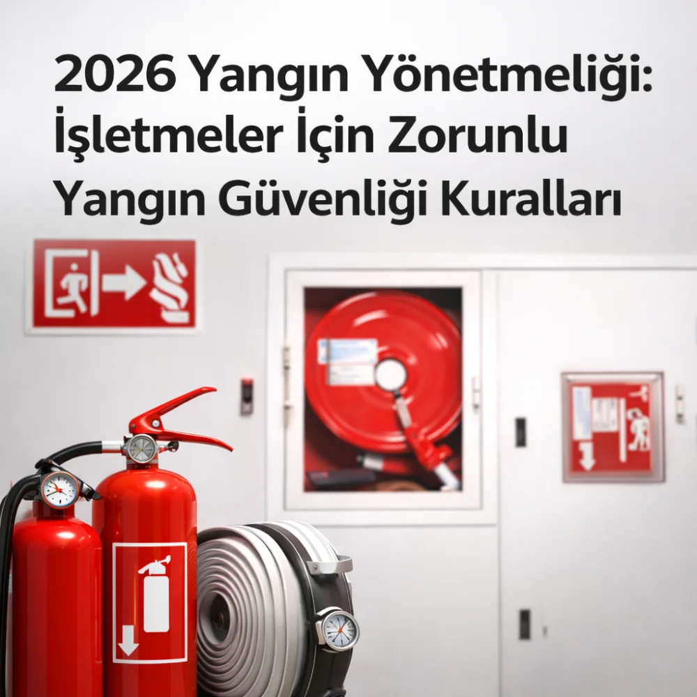 2026 Yangın Yönetmeliği: İşletmeler İçin Zorunlu Yangın Güvenliği Kuralları